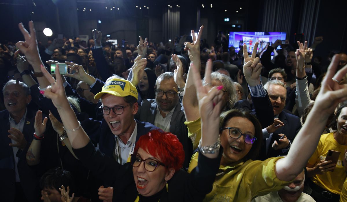 NextImg:Poland waits for final election result after ruling party and opposition claim a win