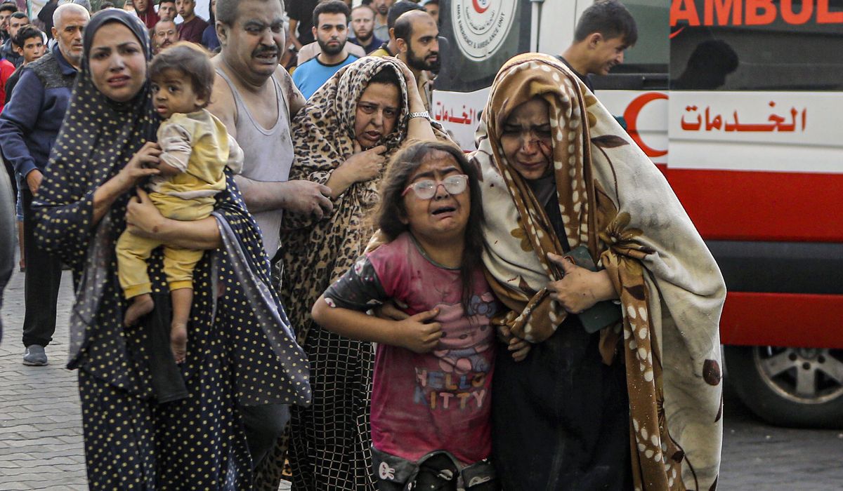 NextImg:Poll: Majority of Americans think the U.S. should help Palestinians get out of harm’s way