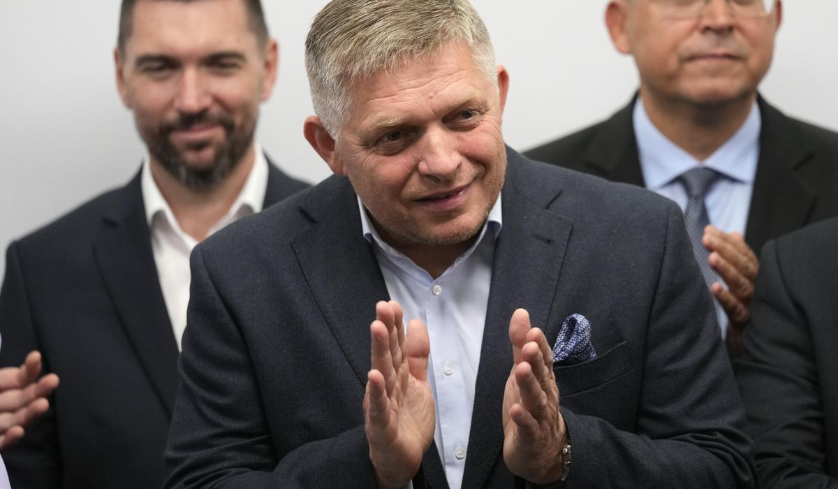 NextImg:Populist Slovak ex-prime minister signs coalition deal with 2 other parties to form a new government