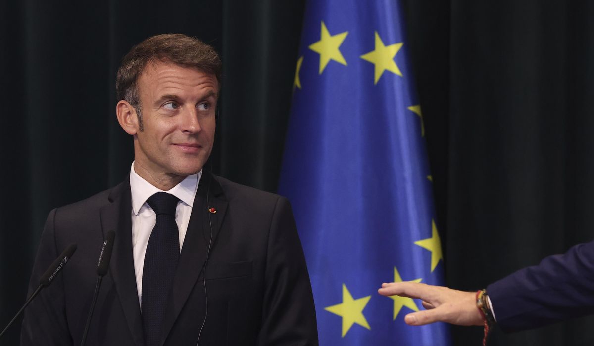 NextImg:EU leaders seek harmony at a virtual summit after cacophony over response to the Israel-Hamas war