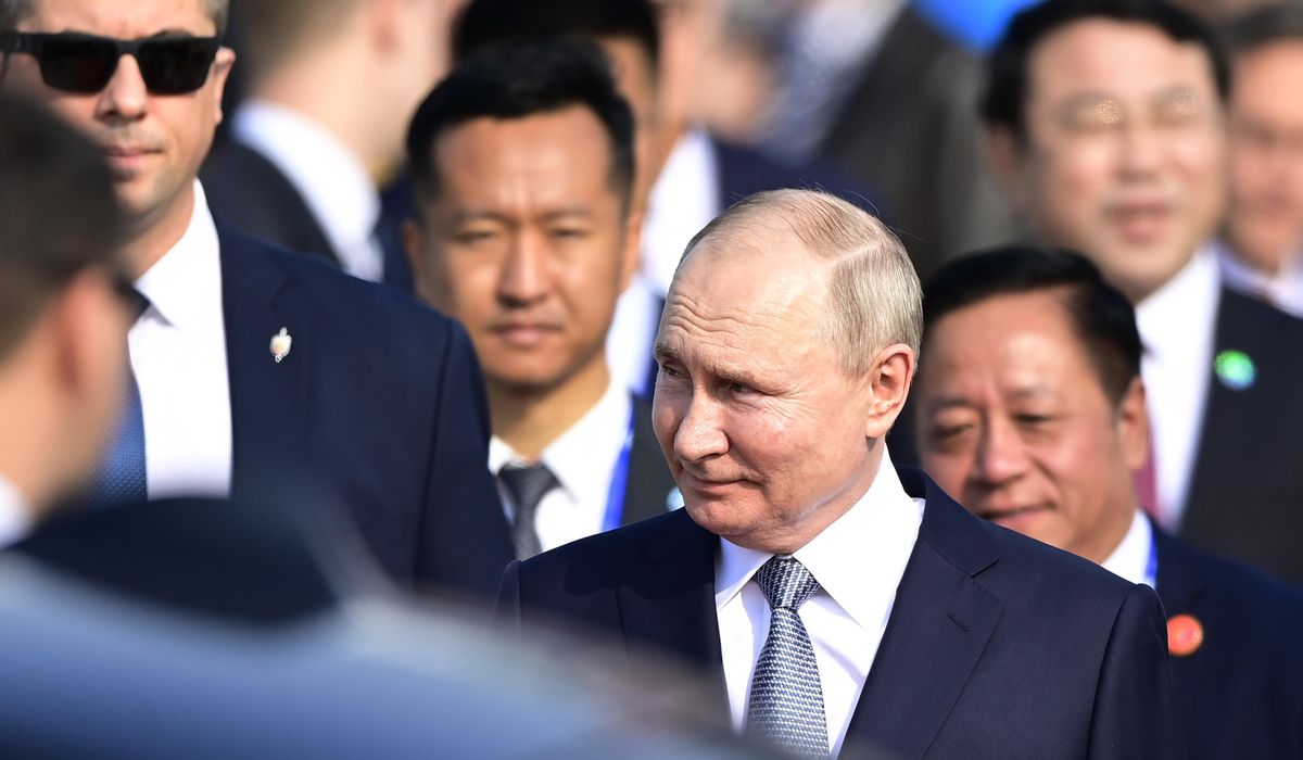 NextImg:Putin begins visit in China underscoring ties amid Ukraine war and Israeli-Palestinian conflict