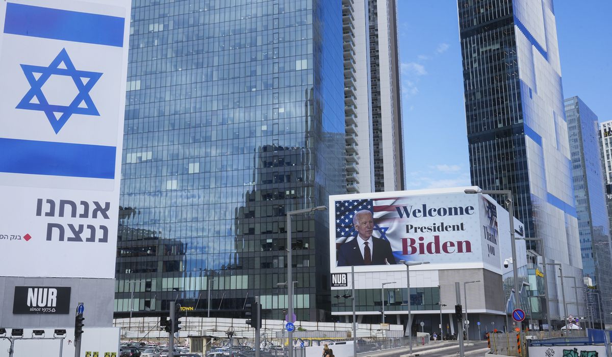 NextImg:Biden tells Israel the U.S. has its back: ‘You are not alone’