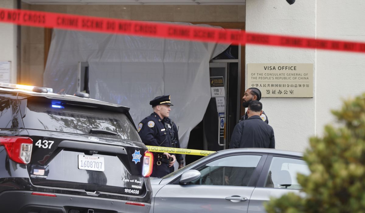 NextImg:San Francisco police to give update on fatal shooting of driver who crashed into Chinese Consulate