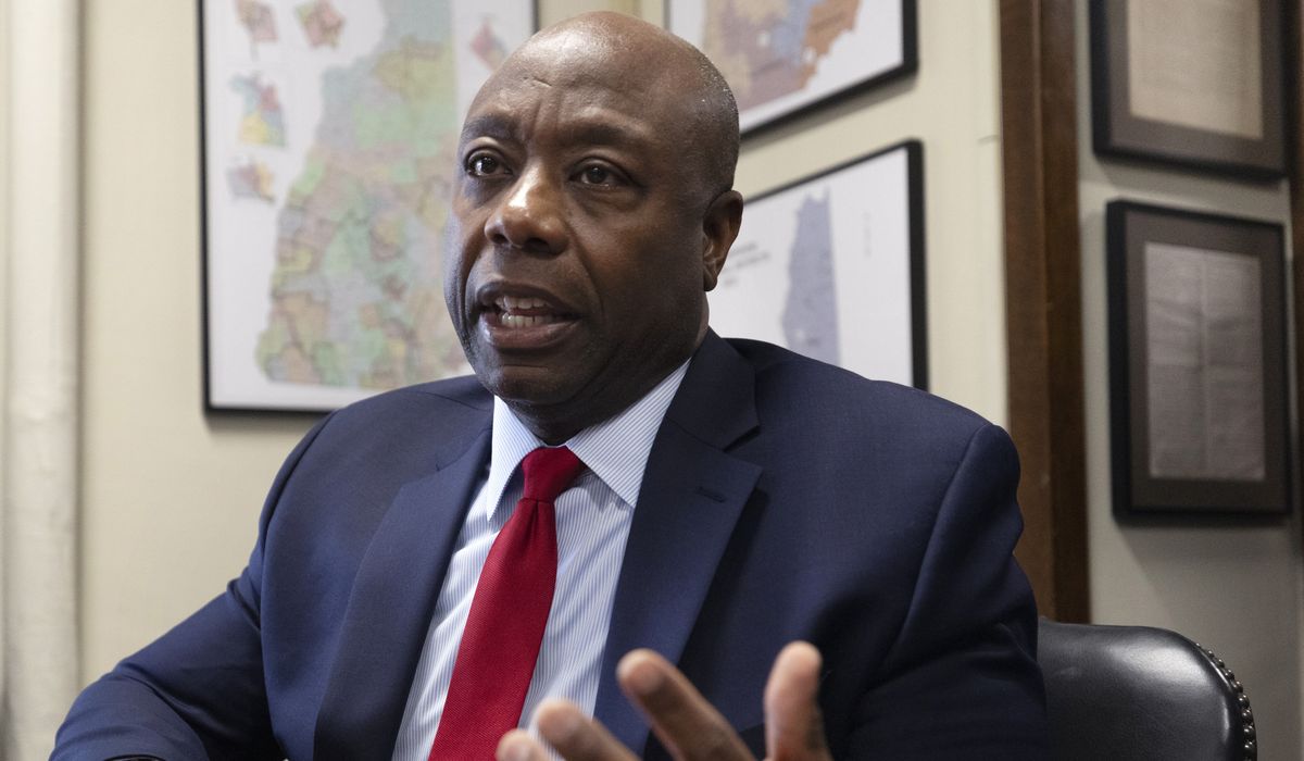 NextImg:GOP 2024 hopeful Sen. Tim Scott hits Biden for focus on Ukraine in prime-time address
