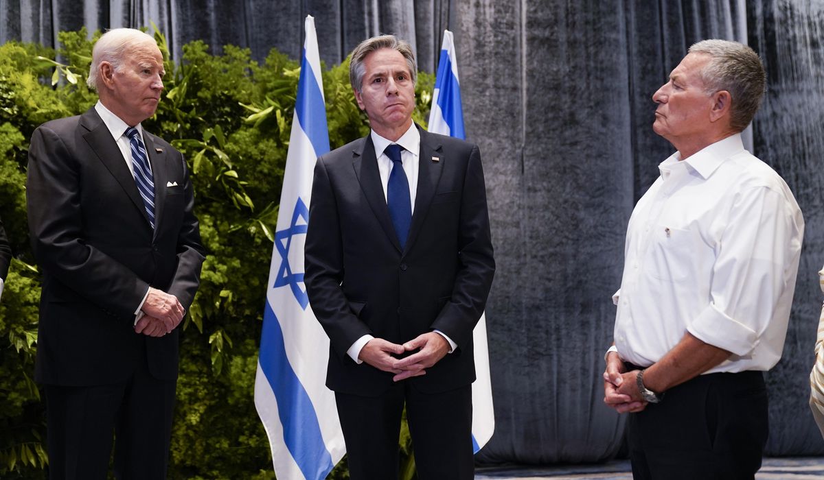 NextImg:U.S. is ready to respond if American personnel targeted in Israel-Hamas war: Austin, Blinken say