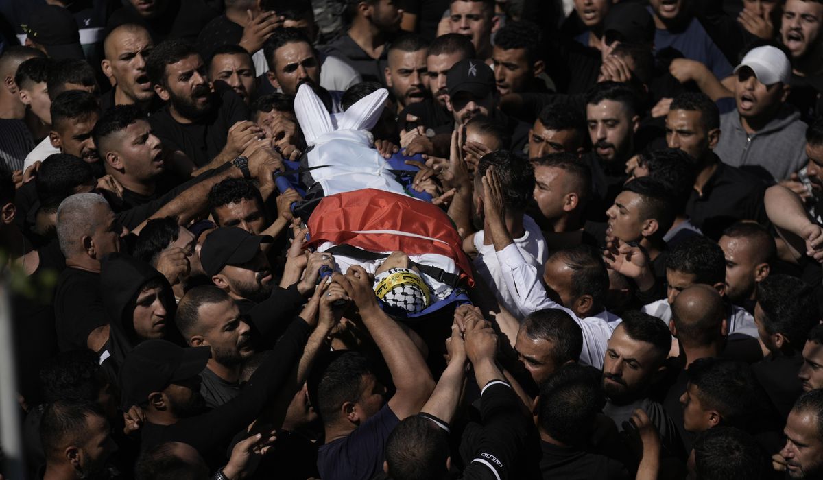 NextImg:Palestinian death toll in West Bank surges as Israel pursues militants following Hamas rampage
