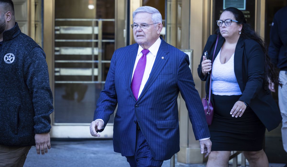 NextImg:Sen. Menendez enters not guilty plea to a new conspiracy charge
