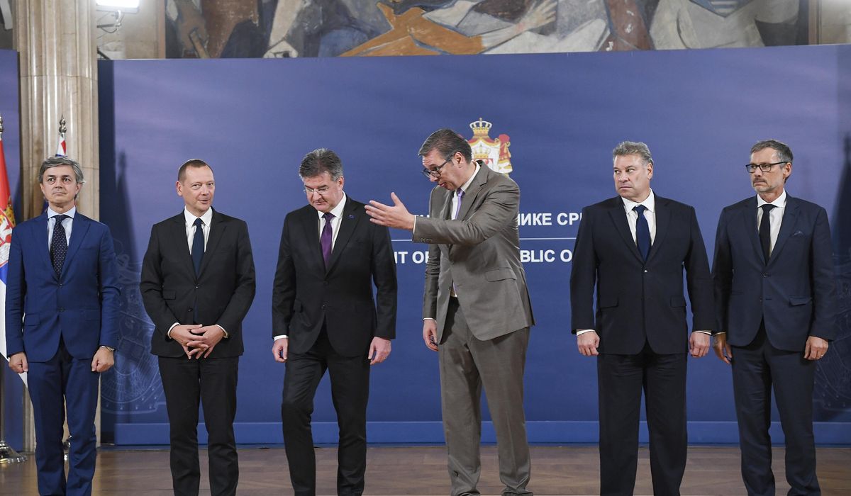 NextImg:European Union to press the leaders of Serbia and Kosovo to set decades of enmity behind them