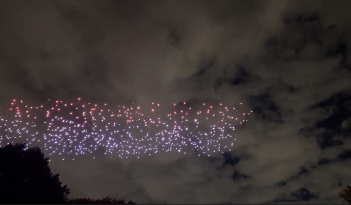 NextImg:WATCH: Flock of 1000 drones light up the night in New York’s Central Park