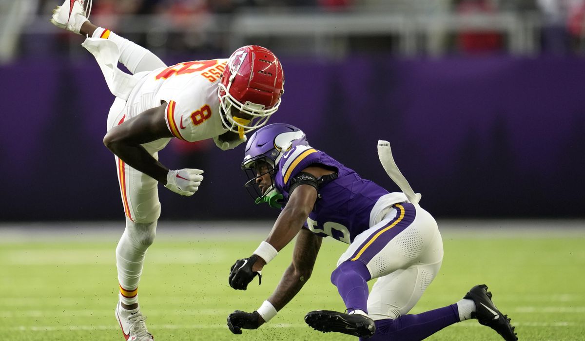 NextImg:NFL puts Chiefs receiver Justyn Ross on exempt list amid misdemeanor charge of domestic battery