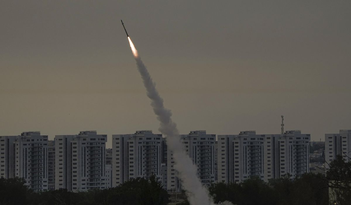 NextImg:U.S. sending Israel the Iron Dome to thwart Hamas rocket attacks