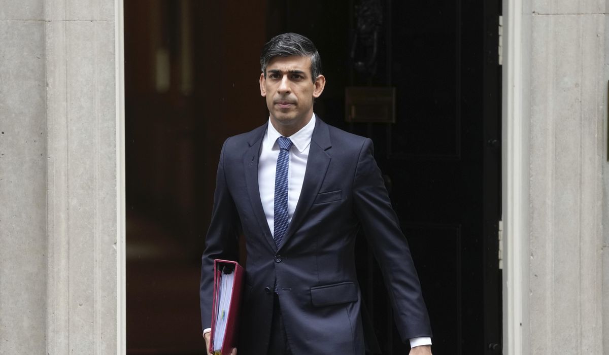 NextImg:British leader Rishi Sunak marks a year in office with little to celebrate