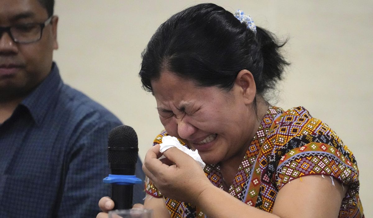 NextImg:Relatives of victims of alleged war crimes in Myanmar seek justice against generals in Philippines
