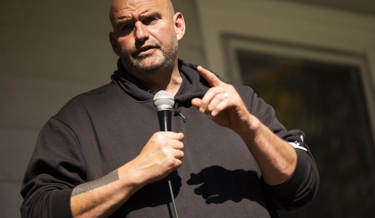 NextImg:Fetterman jokes about stroke to avoid responding to heckler about support for Israel