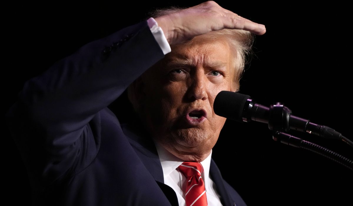 NextImg:‘No way Iowa is voting against Trump’: Former president flubs city’s name during campaign stop