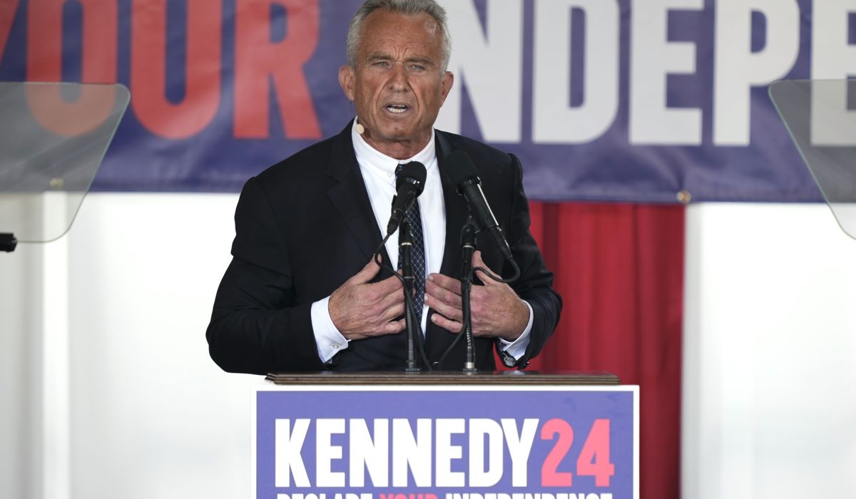 NextImg:RFK Jr. hits the presidential campaign trail as an independent
