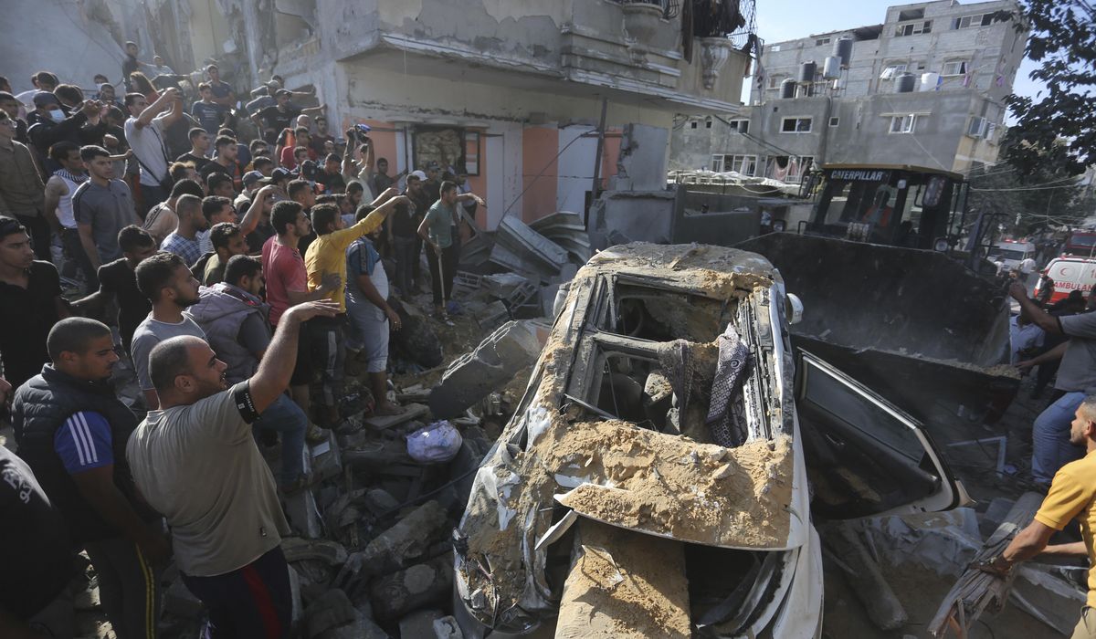 NextImg:Israeli forces battle Hamas around Gaza City, as military says 800,000 have fled south