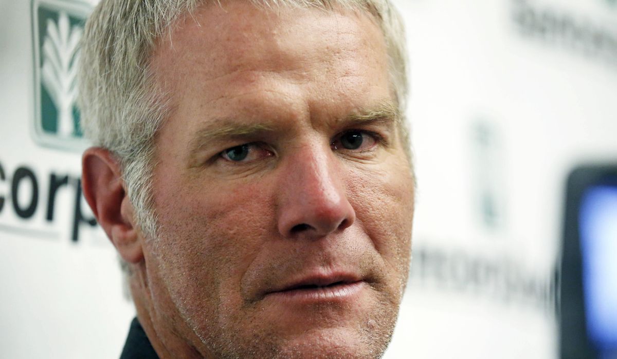 NextImg:Judge dismisses Brett Favre defamation suit, saying Shannon Sharpe used hyperbole over welfare money