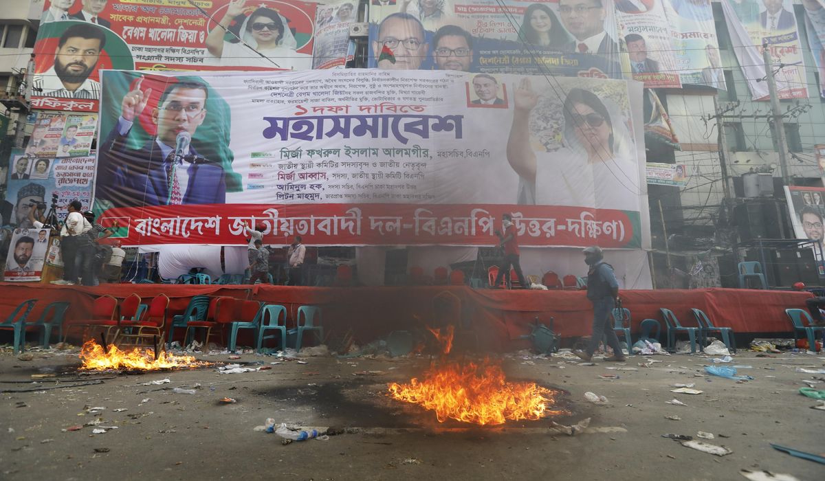 NextImg:Bangladesh launches new India-assisted rail projects and thermal power unit amid opposition protests
