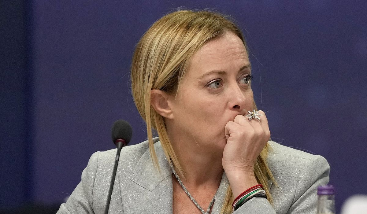 NextImg:Italian PM Meloni’s office says she regrets her frank talk in unknowing call with Russian pranksters