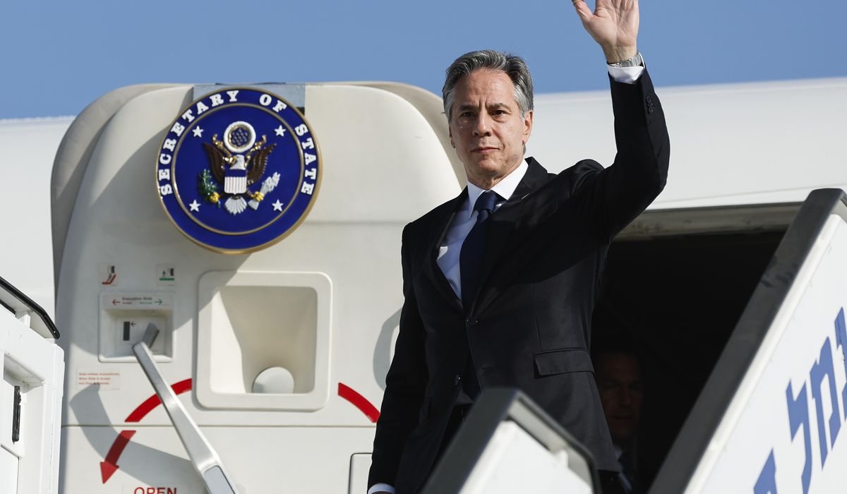 NextImg:Live updates | Israeli troops tighten encirclement of Gaza City as top US diplomat arrives in Israel