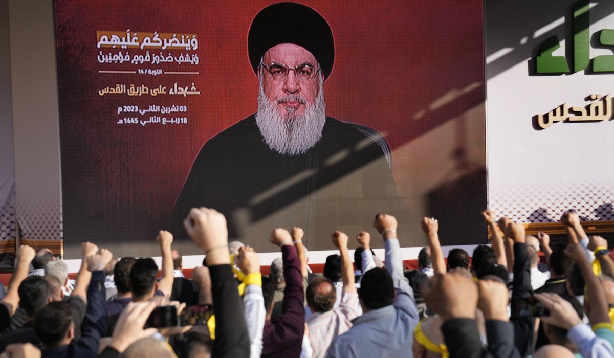 NextImg:Hezbollah chief praises Hamas terror rampage but denies role in planning