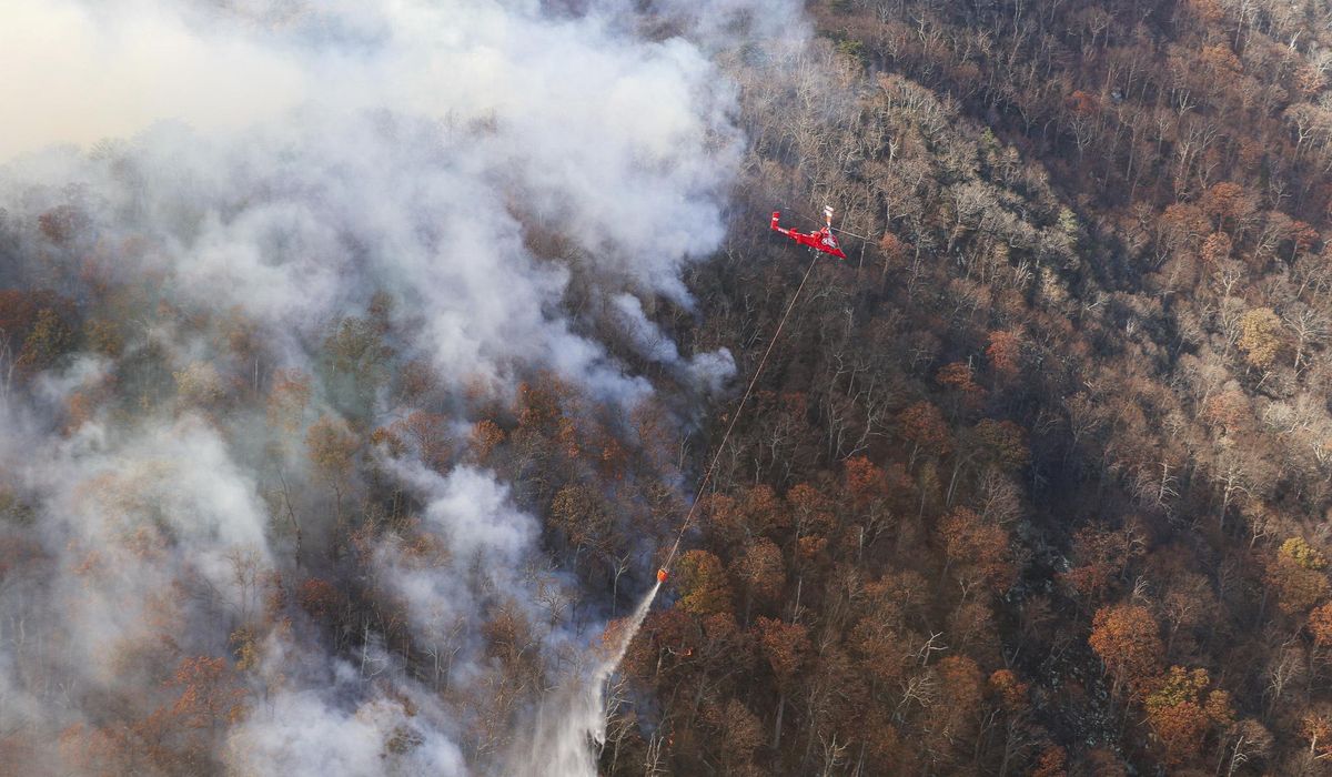 NextImg:Virginia’s governor declares a state of emergency as firefighters battle wildfires