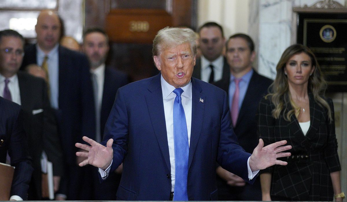 NextImg:Appeals court reinstates gag order that barred Trump from maligning court staff in N.Y. fraud trial