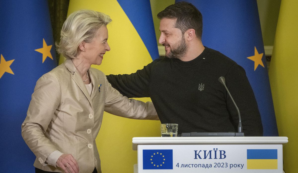 NextImg:Ukraine gets good news about its EU membership quest as Balkans countries slip back in the queue