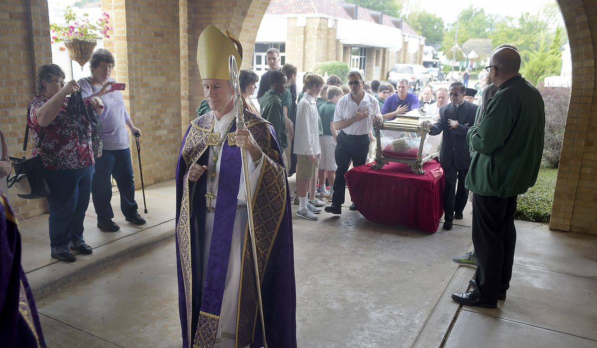 NextImg:Pope forcibly removes a leading U.S. conservative, Texas bishop Strickland