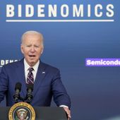 President Joe Biden speaks during an event on the economy, from the South Court Auditorium of the Eisenhower Executive Office Building on the White House complex, Oct. 23, 2023. (AP Photo/Jacquelyn Martin, File)