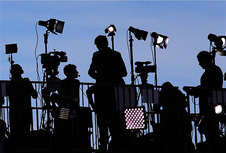 A new study of major coverage of the war in Gaza reveals that broadcast news is fond of citing one particular source. (AP PHOTO)