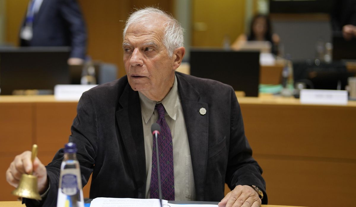 NextImg:EU nations condemn Hamas for what they describe as use of hospitals, civilians as ‘human shields’
