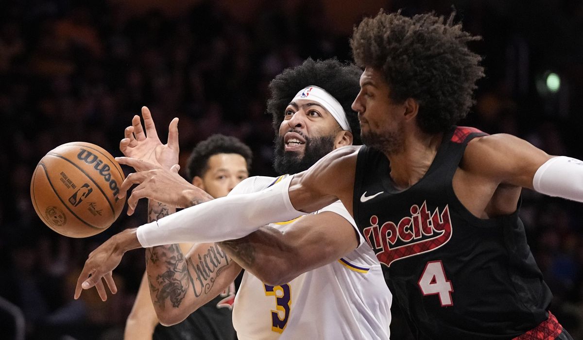 LeBron sits with injury while Davis Hachimura propel Lakers to 116110 win over Trail Blazers LeBron sits with injury while Davis Hachimura propel Lakers to 116110 win over Trail Blazers