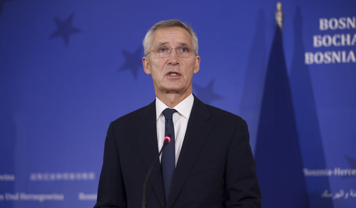 NextImg:NATO chief commits to Bosnia’s territorial integrity and condemns ‘malign’ Russian influence