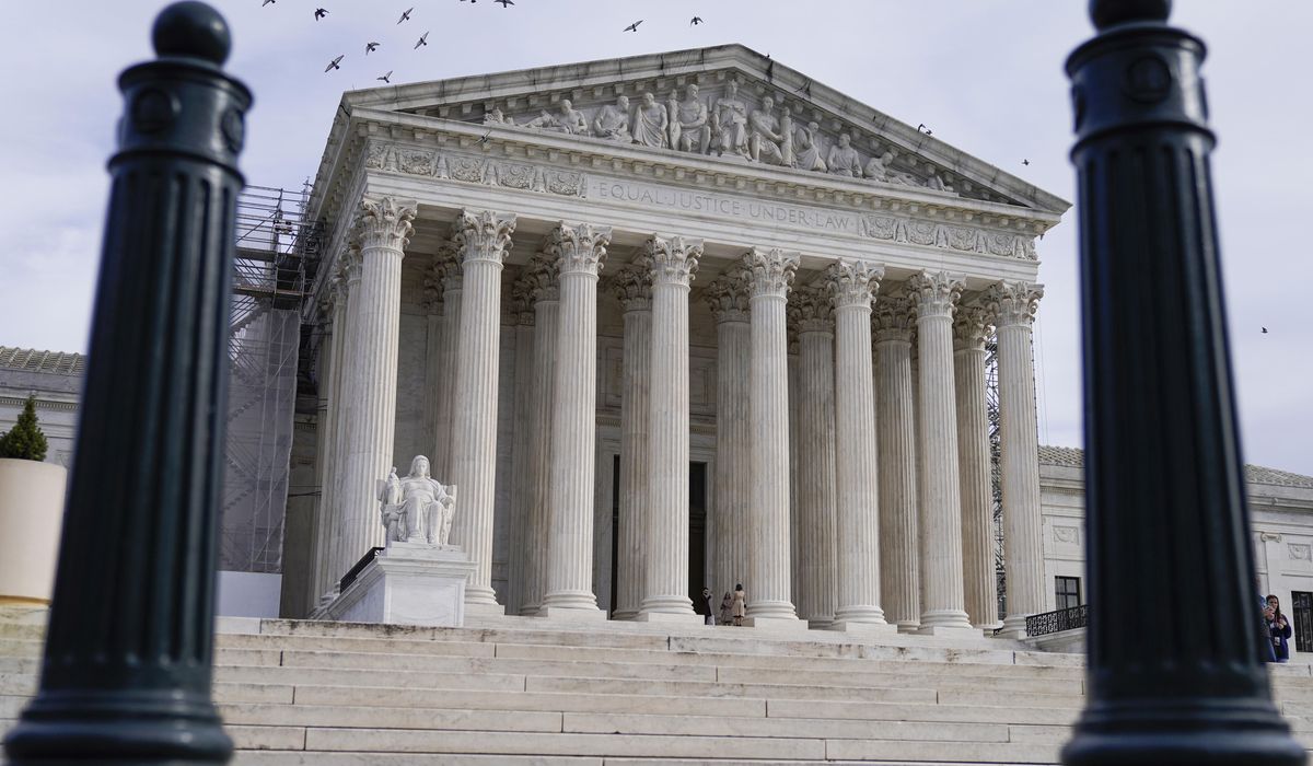 NextImg:Supreme Court will hear a case that could undo Capitol riot charge against hundreds, including Trump