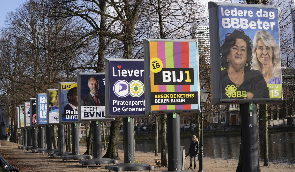 NextImg:Voters offered a clean slate in an election to replace The Netherlands’ longest-serving leader