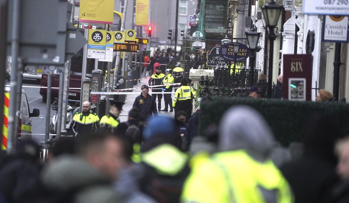 NextImg:Dublin protesters storm streets after knife attack that injured 3 children