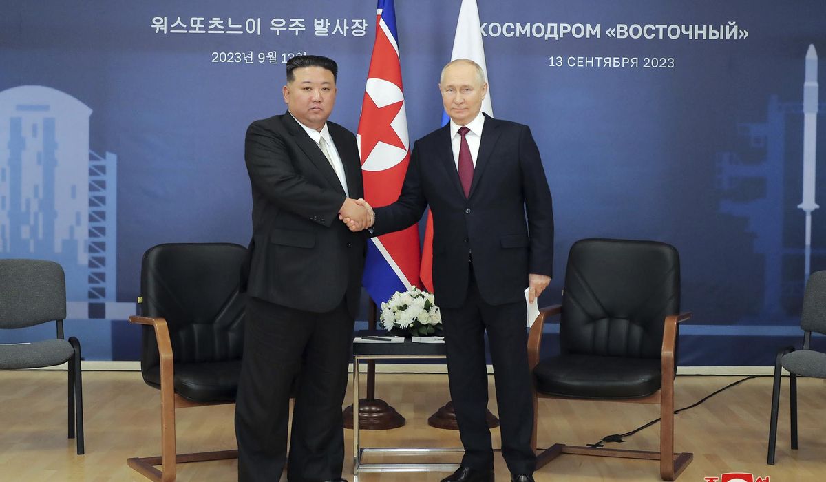 NextImg:With North Korea trip, sanctioned Putin copies ‘Kim family playbook’