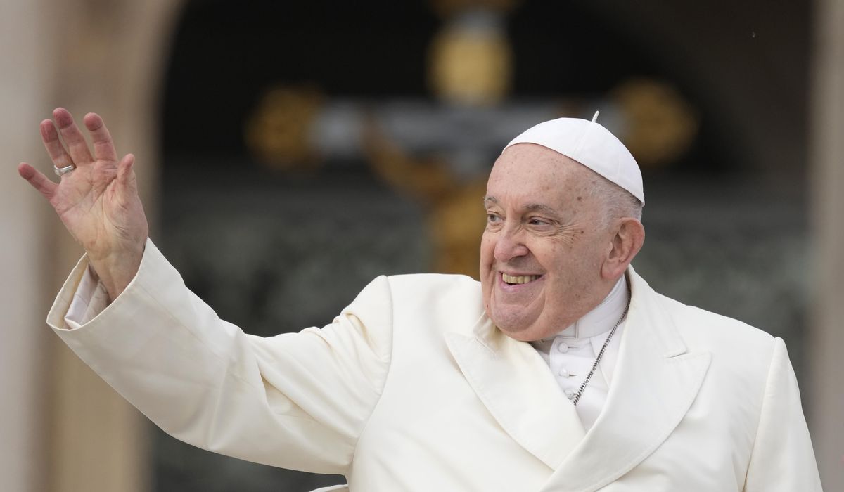 Pope Francis cancels Saturday morning audiences as a result of gentle flu, Vatican says