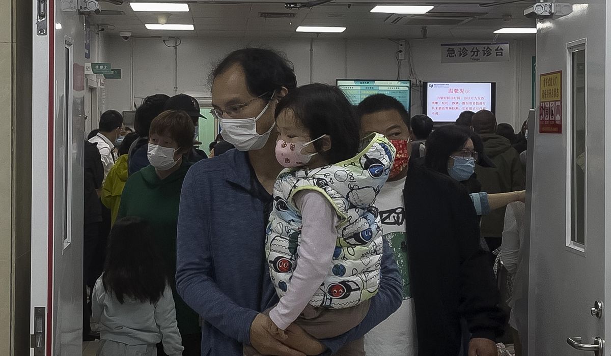 China says a surge in respiratory diseases is brought on by flu and different identified pathogens