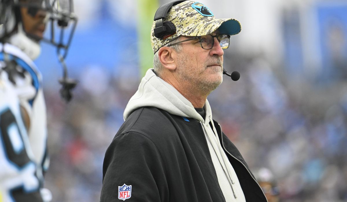 Panthers hearth Reich in his first season with staff off to NFL-worst 1-10 file