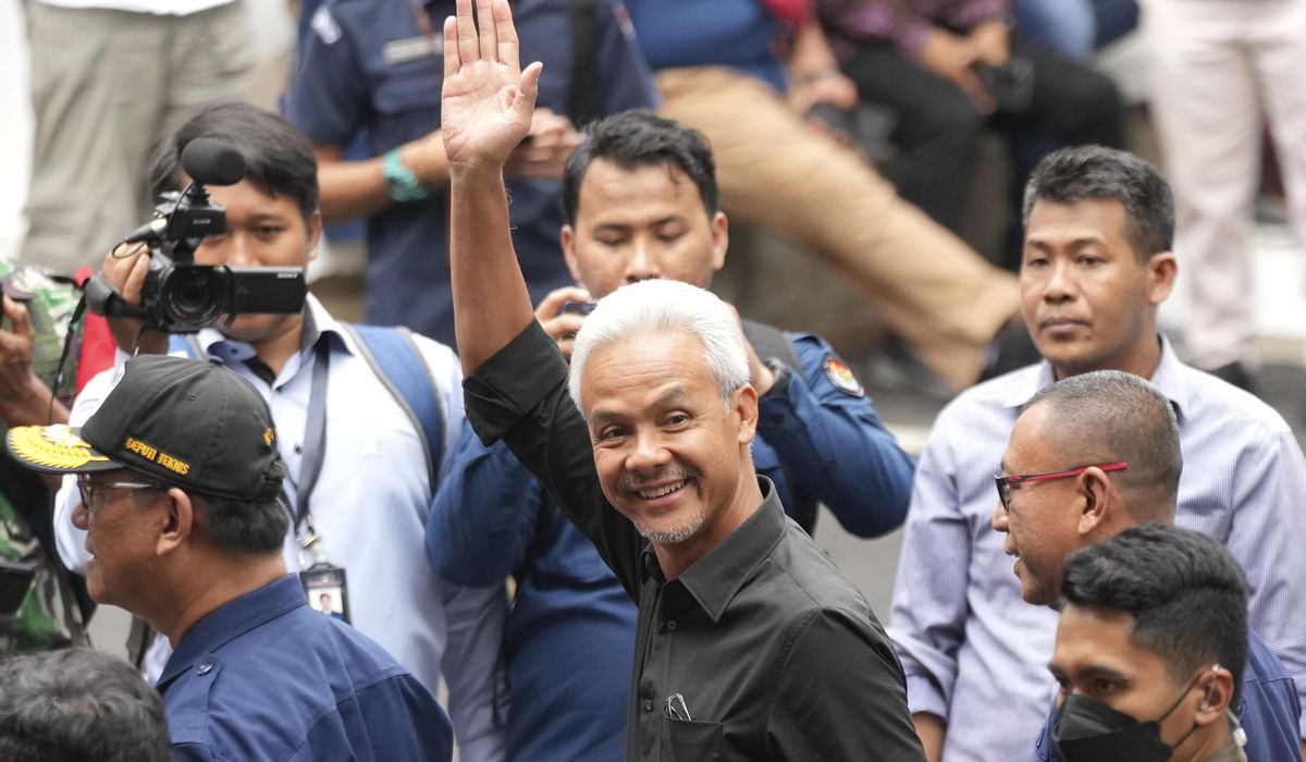NextImg:Indonesia’s 3 presidential contenders vow peaceful campaigns ahead of next year election
