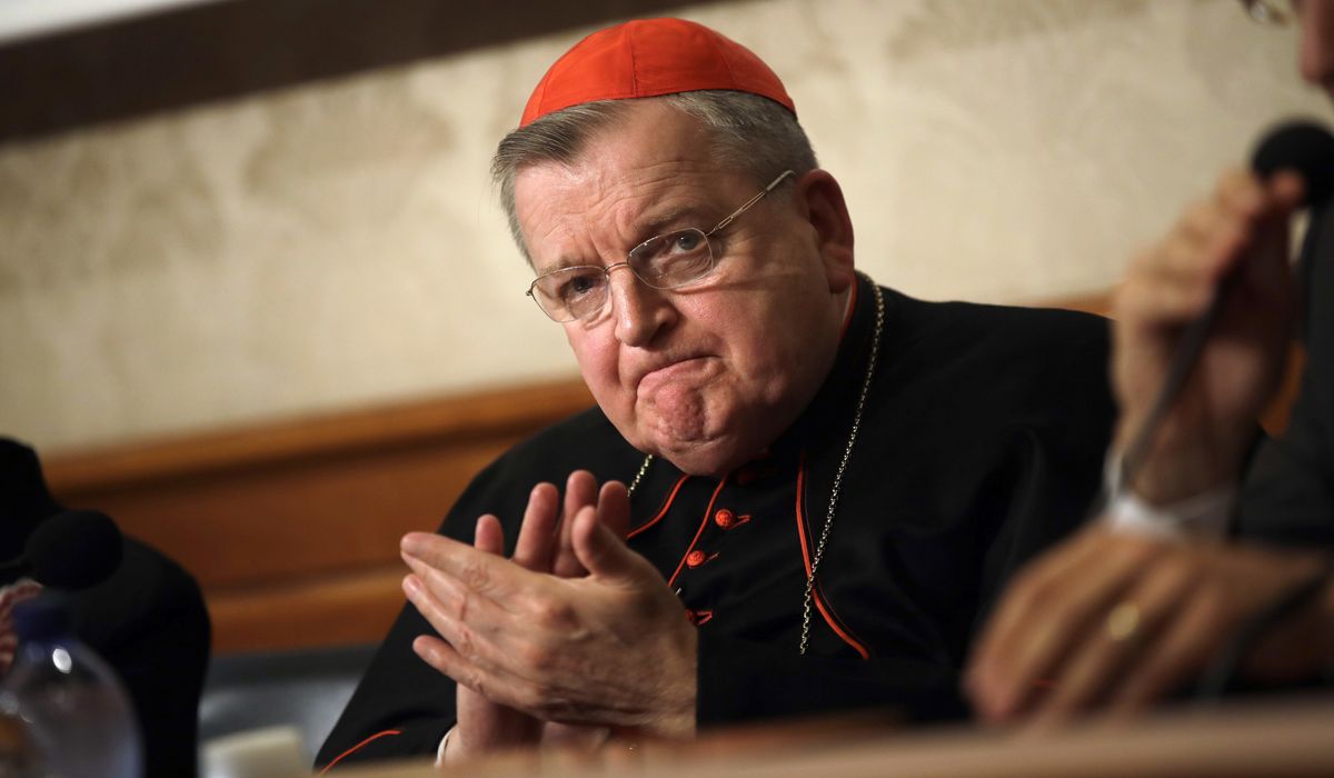 NextImg:Pope punishes leading critic Cardinal Burke in second action against conservative American prelates