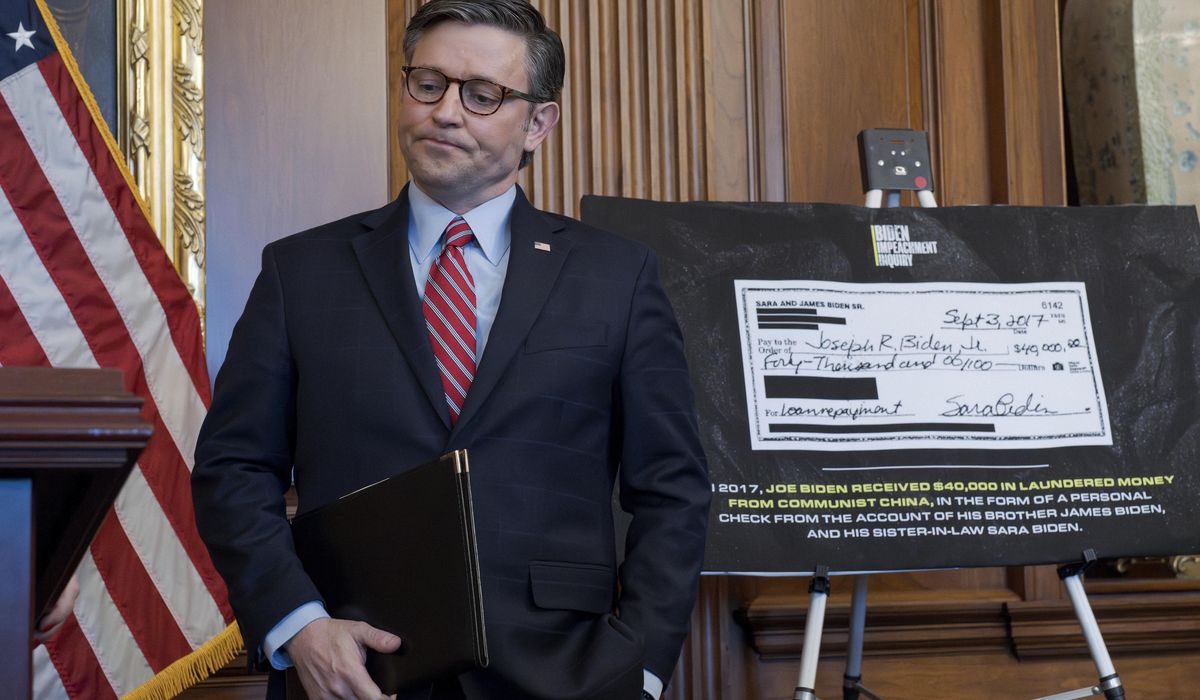 NextImg:GOP considers holding formal vote to authorize Biden impeachment as White House questions legitimacy