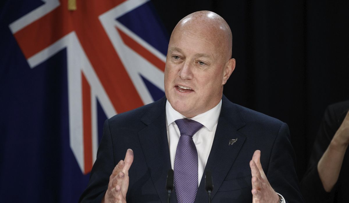 NextImg:New Zealand leader plans to ban cellphone use in schools and end tobacco controls in first 100 days