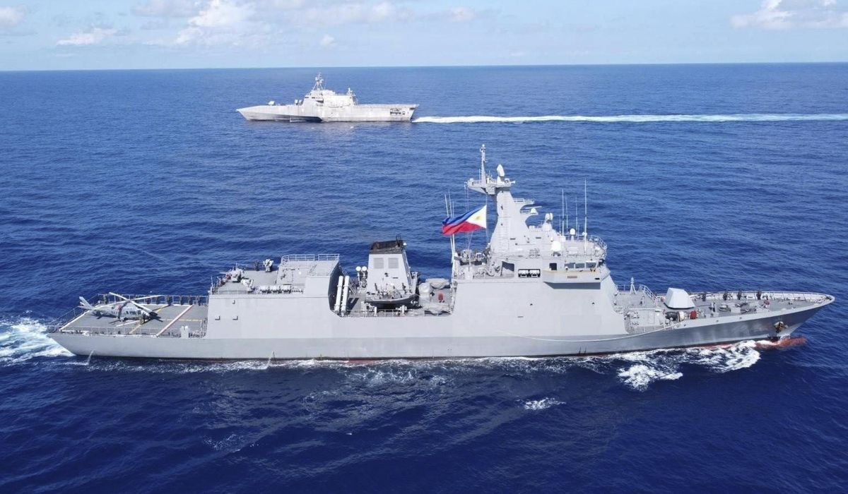 NextImg:China says a U.S. Navy ship ‘illegally intruded’ into waters in the South China Sea