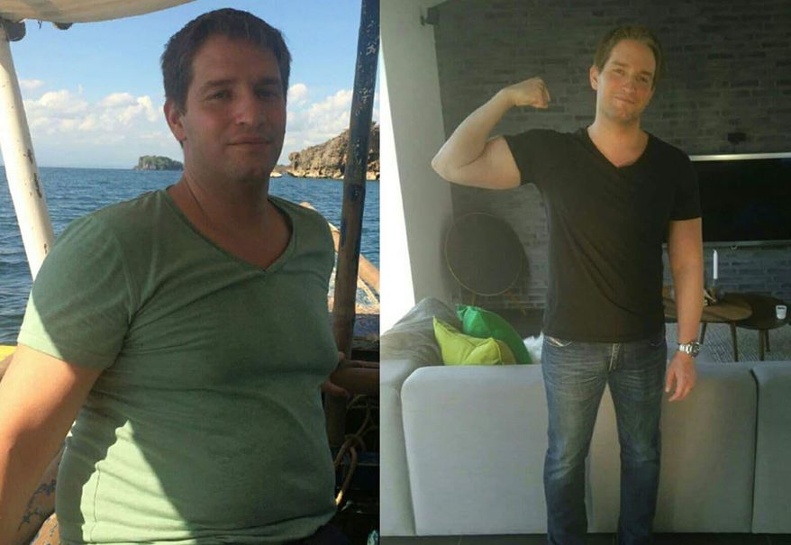 LK before and after BionicGym. (sponsored)
