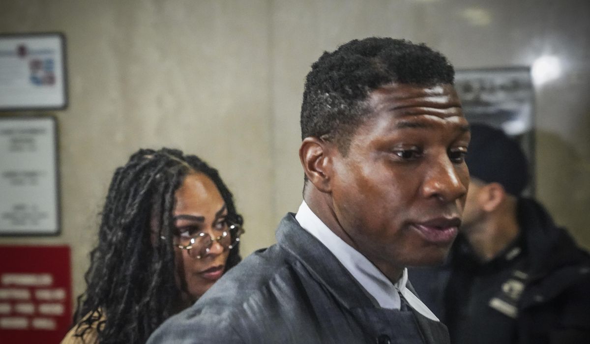 NextImg:Jonathan Majors’ accuser recounts night of assault, actor’s ‘violent temper’ that left her fearful