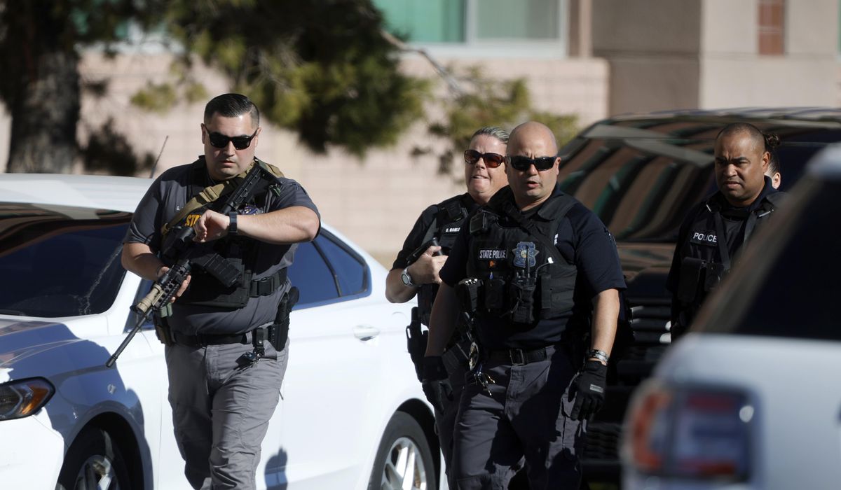 NextImg:Sheriff says at least 3 victims in UNLV shootings, though conditions unknown